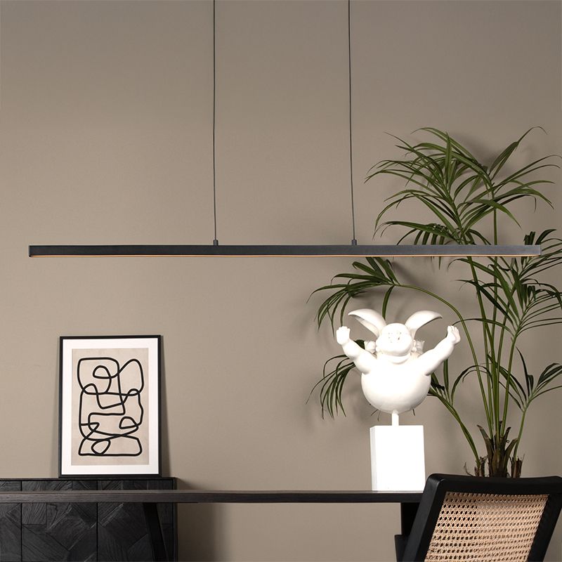 Candeeiro suspenso moderno preto, Sigma, 36W, LED 2700K