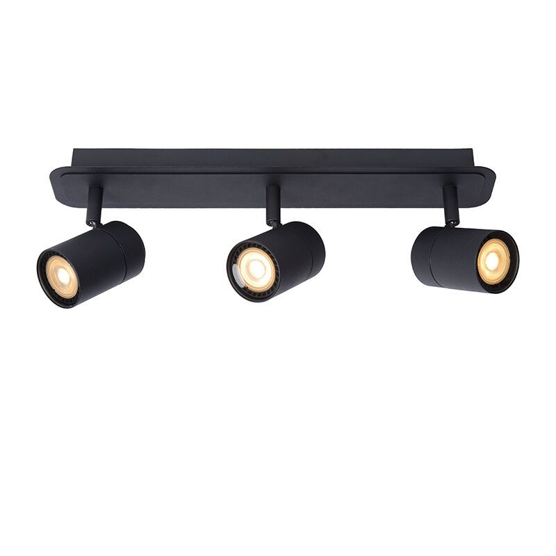 Foco de teto para casa de banho moderno preto, Lennert, IP44