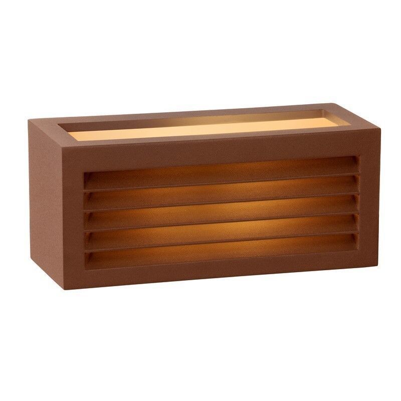 Candeeiro para exterior moderno cor de ferrugem, Dimo, IP54