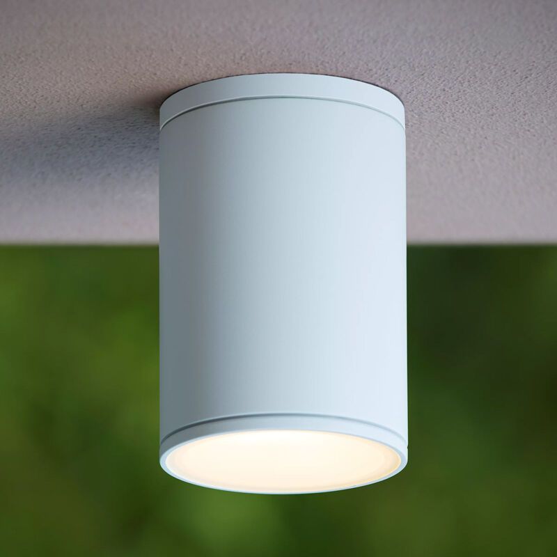 Candeeiro para exterior moderno branco, Tubix, IP54