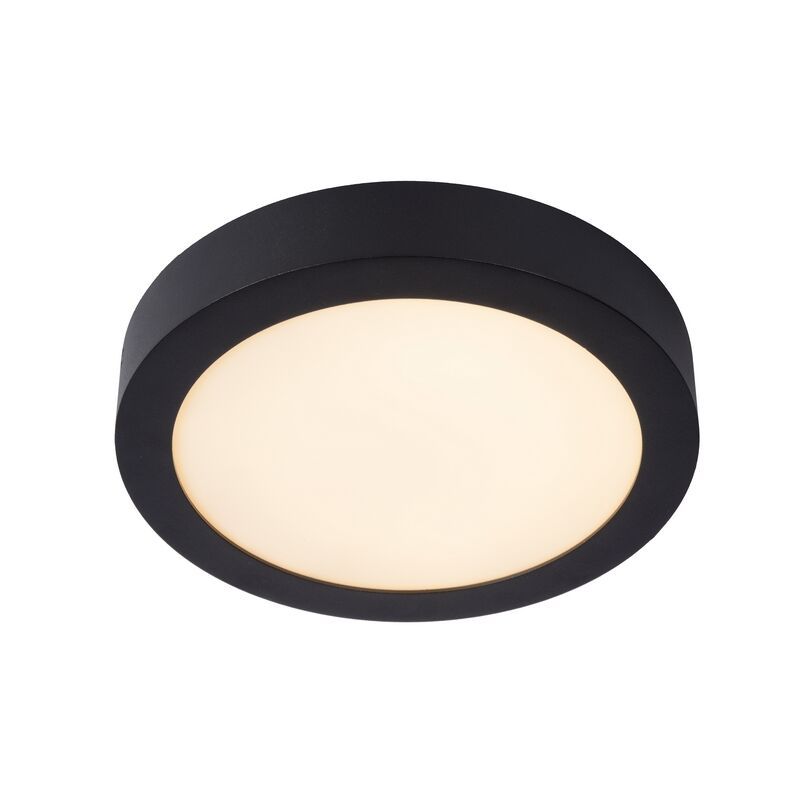 Plafon moderno preto, Brice, 15W, LED 3000K, IP44