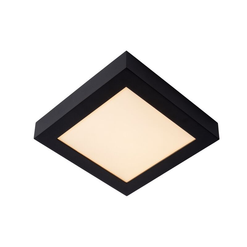 Plafon moderno preto, Brice, 22W, LED 3000K, IP44 Plafon moderno preto, Brice, 22W, LED 3000K, IP44