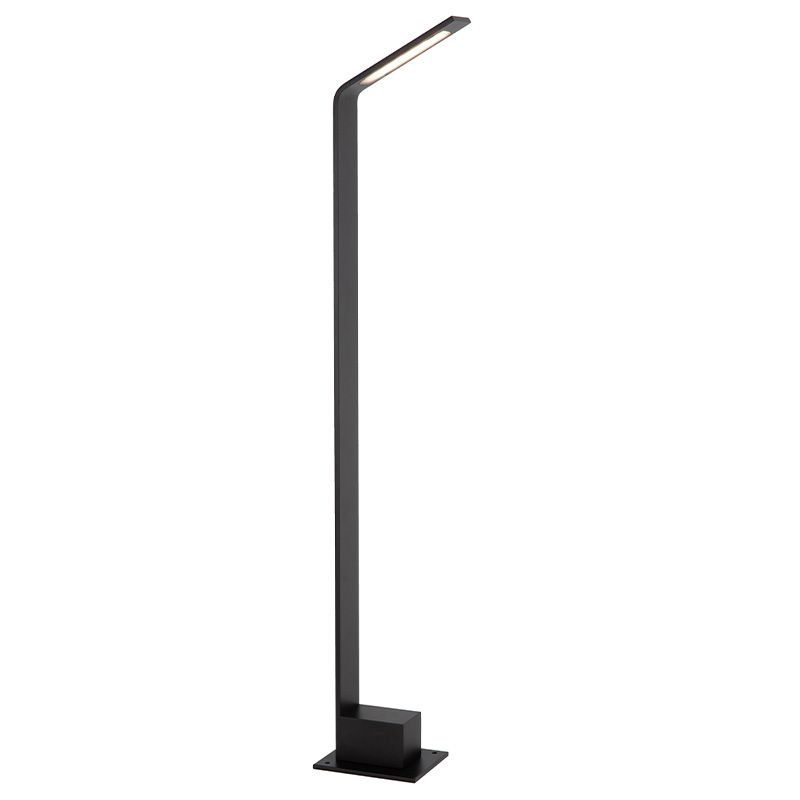 Candeeiro para exterior moderno preto, Lawford, 6W, LED 3000K, IP54