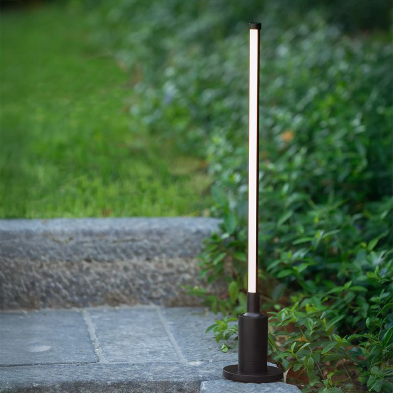 Foco com estaca moderno preto, Lornex, 6W, LED 3000K, IP54