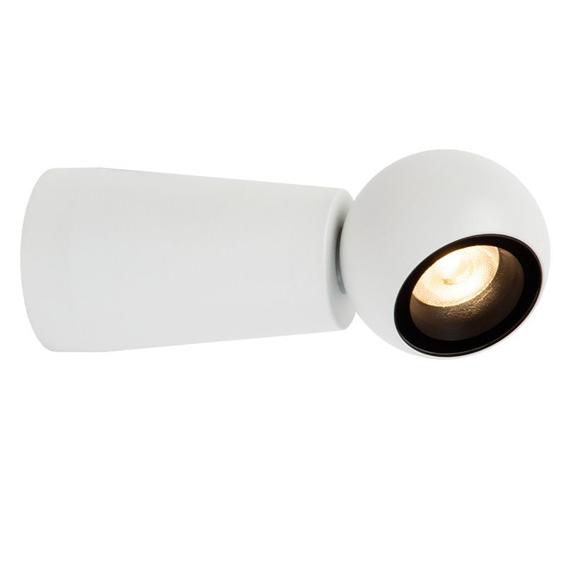 Candeeiro para exterior moderno branco, Ipsos, 5W, LED 2700K, IP54
