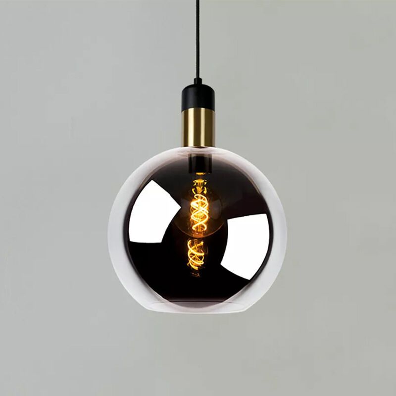 Candeeiro suspenso vintage cinzento, Julius