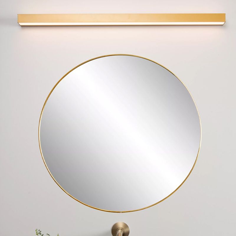 Candeeiro de parede para casa de banho moderno latão, Alexa, 13W, LED 3000K, IP44