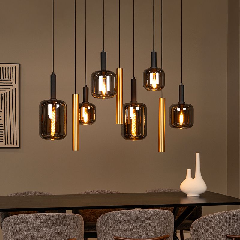Candeeiro suspenso moderno preto, Joanet