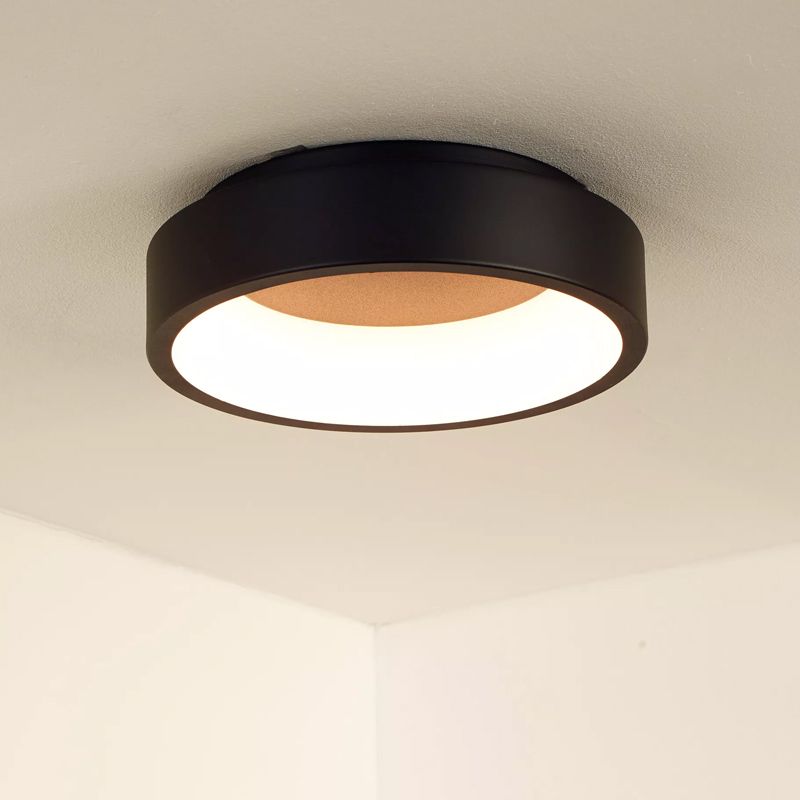 Plafon moderno preto, Talowe, 20W, LED 3000K