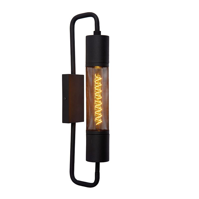 Aplique de parede moderno preto, Calixt