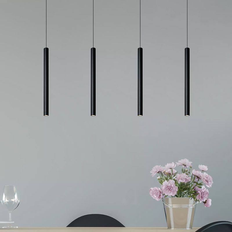 Candeeiro suspenso moderno preto, Lorenz, 4W, LED 3000K Candeeiro suspenso moderno preto, Lorenz, 4W, LED 3000K