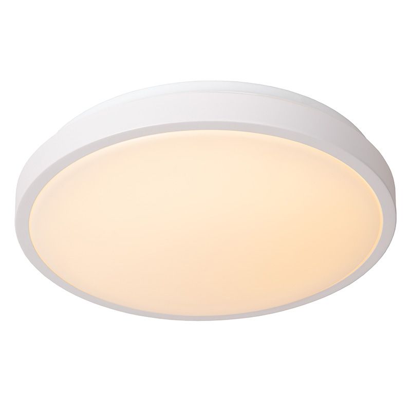 Candeeiro de teto para casa de banho moderno branco, Dasher, 18W, LED 2700K, IP44