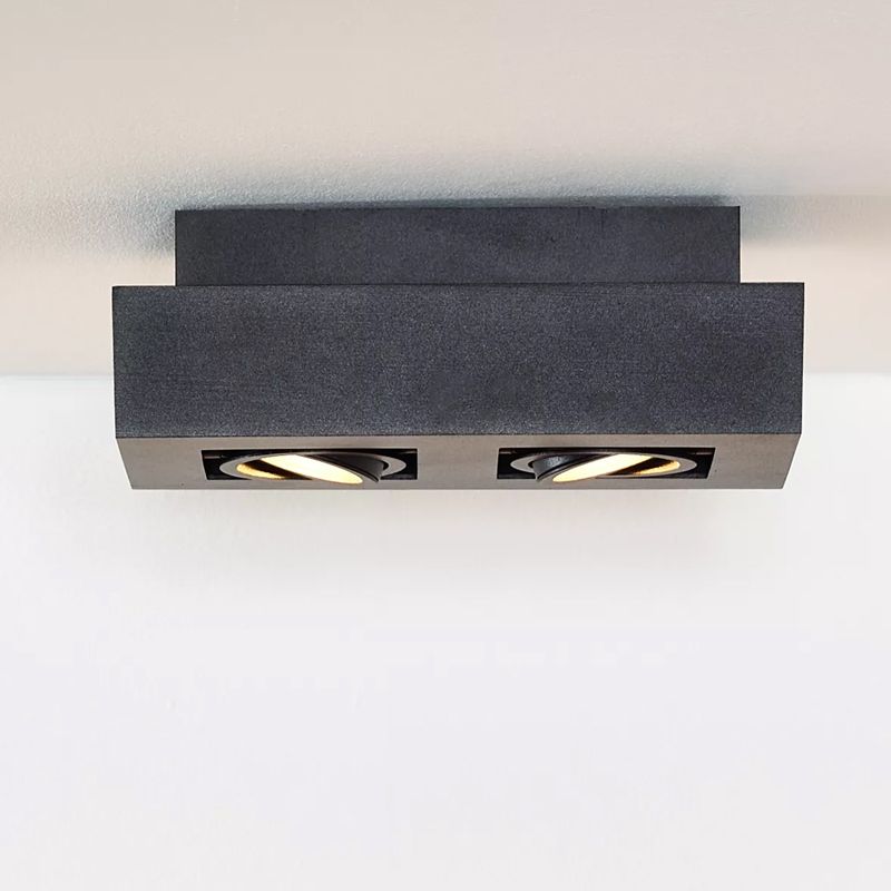 Foco de teto moderno preto, Xirax Foco de teto moderno preto, Xirax