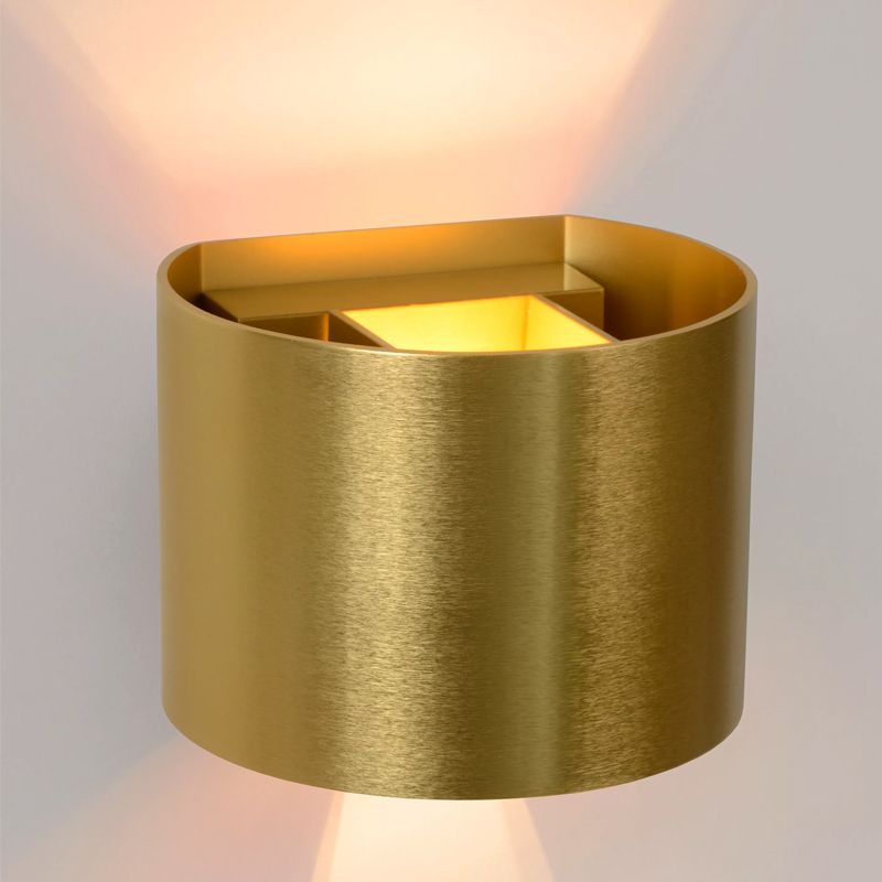 Aplique de parede moderno dourado, Xio