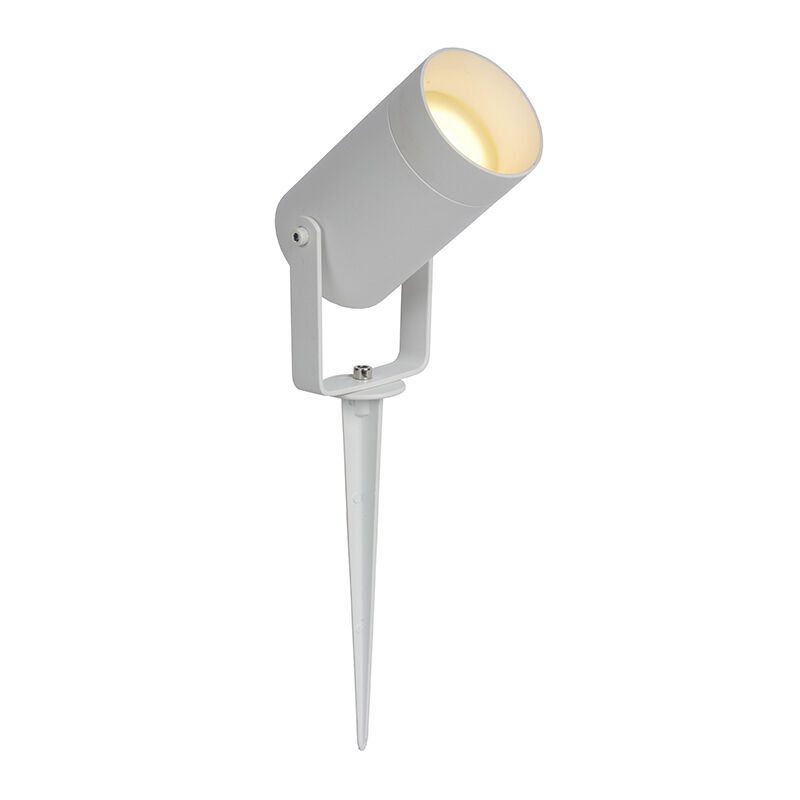 Foco com estaca moderno branco, Taylor, IP44