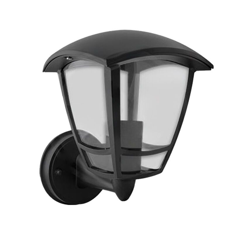 Candeeiro para exterior clássico preto, Sven, IP44