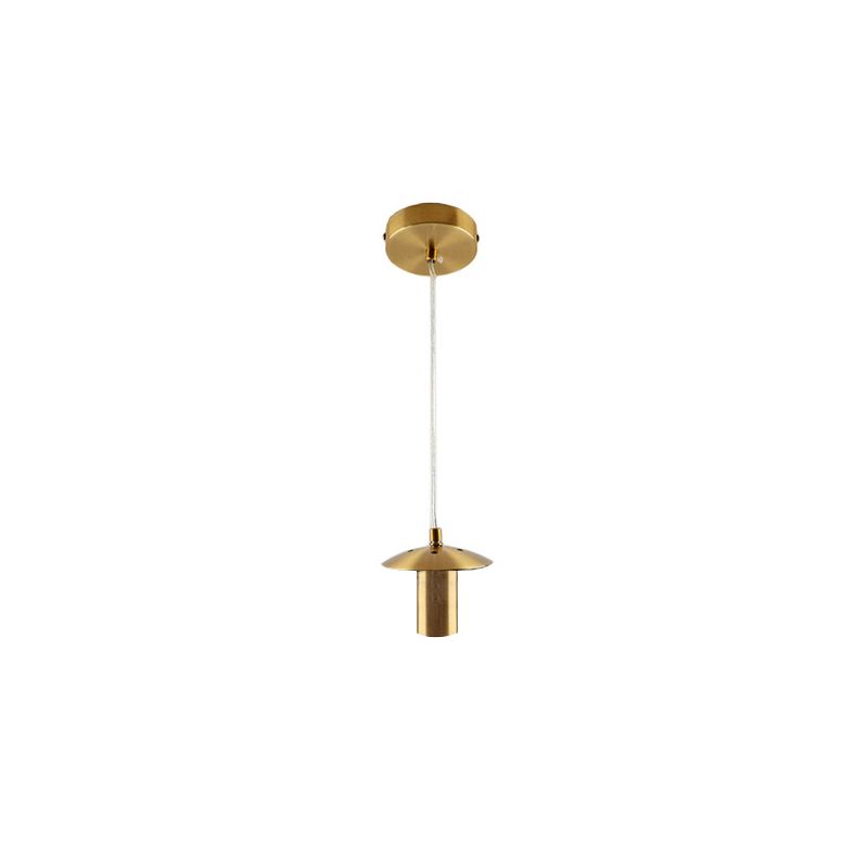 Candeeiro de parede sem abajur cobre de metal, Minne