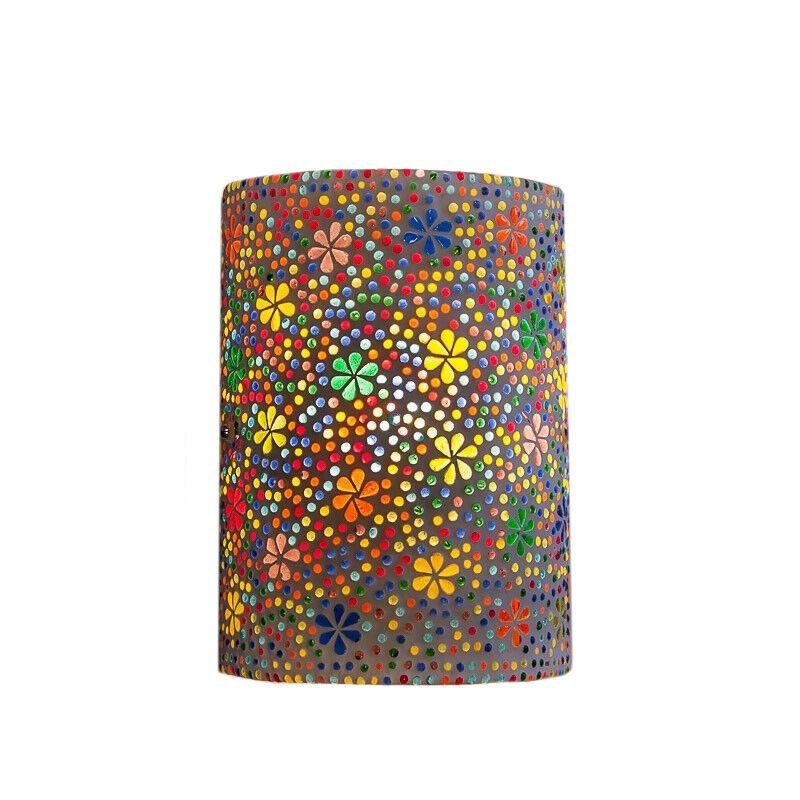 Aplique de parede multicolorido oriental, Mahdia