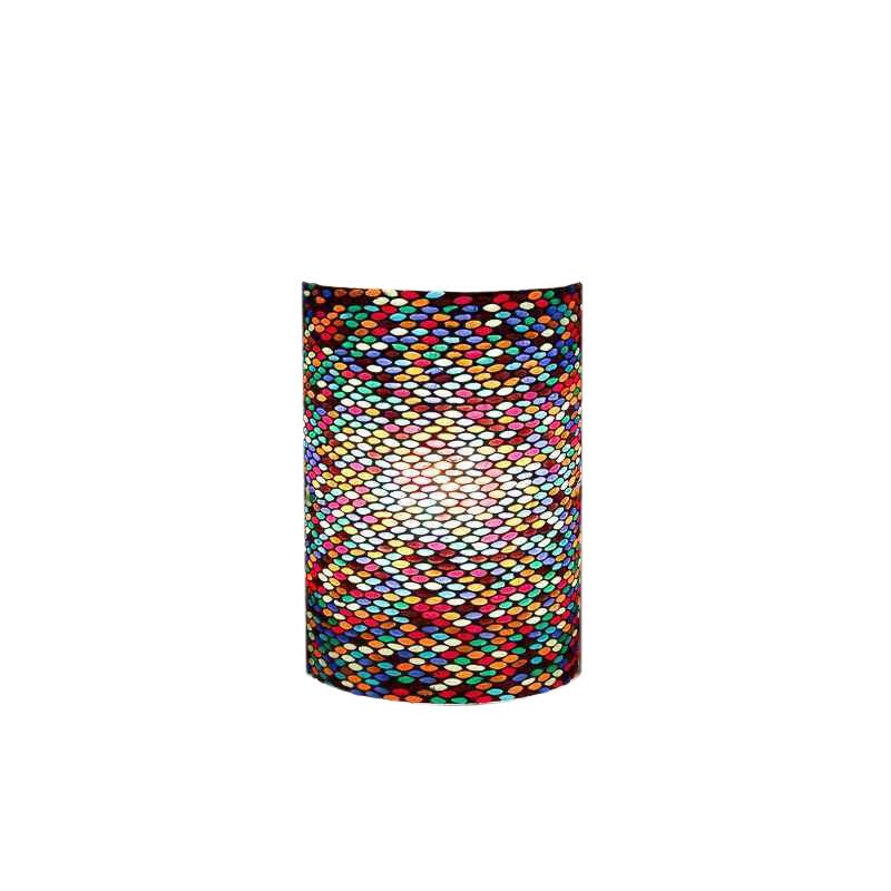 Aplique de parede multicolorido oriental, Mahdia