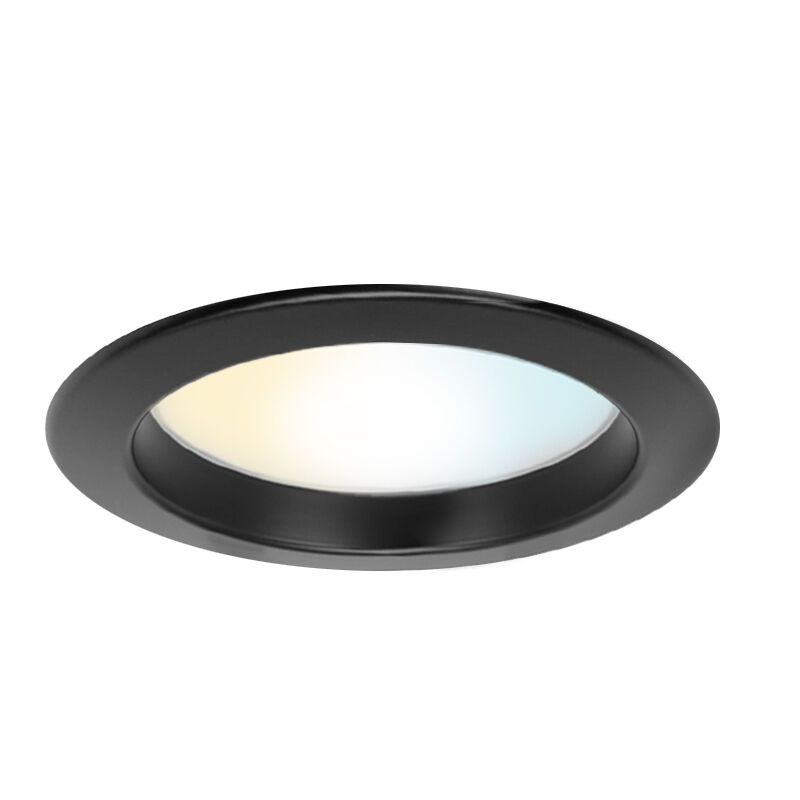 Downlight de alumínio preto, Otmar, 15W, LED white switch, IP22 Downlight de alumínio preto, Otmar, 15W, LED white switch, IP22