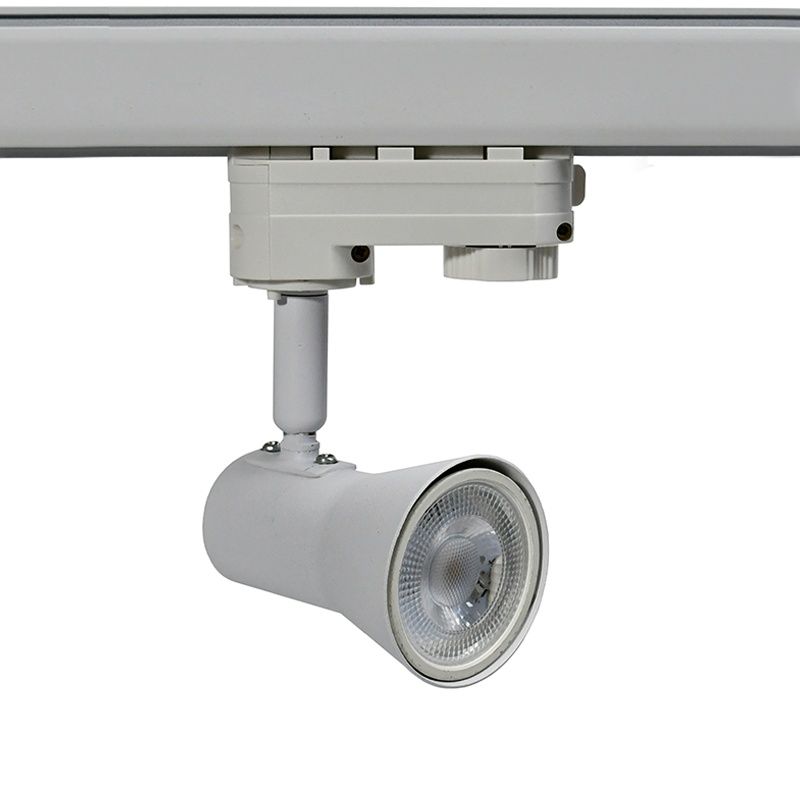 Refletor de pista trifásico branco Sharita, Pro Refletor de pista trifásico branco Sharita, Pro