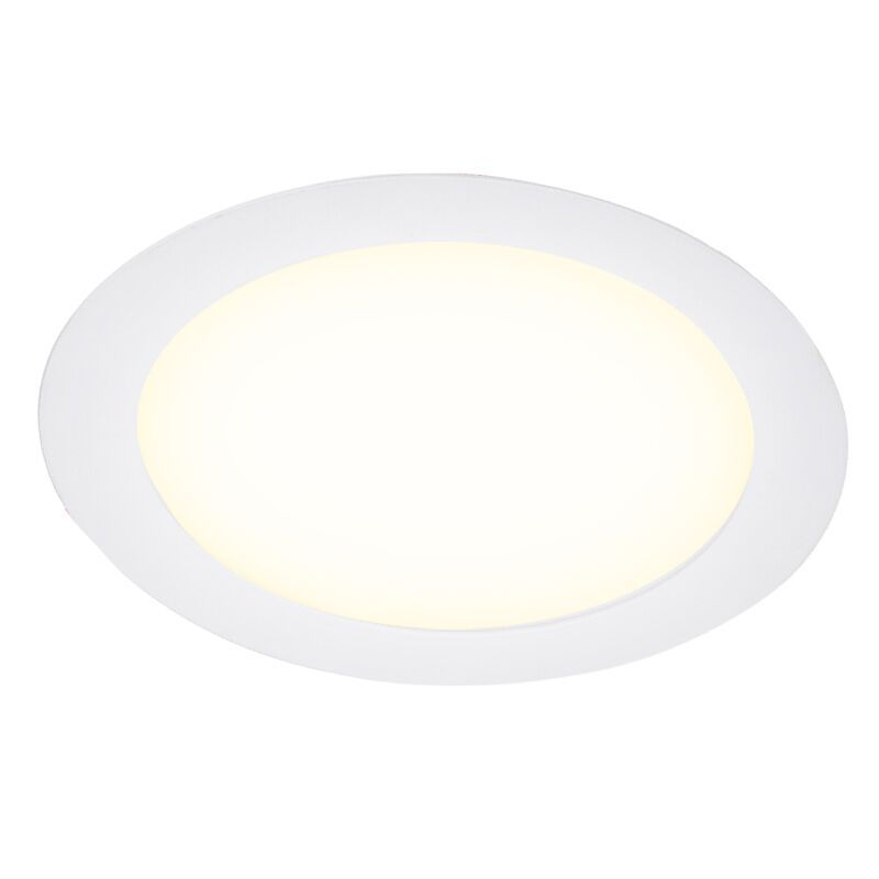 Downlight de alumínio branco, Umbriel, 9W, LED 4000K, IP44 Downlight de alumínio branco, Umbriel, 9W, LED 4000K, IP44