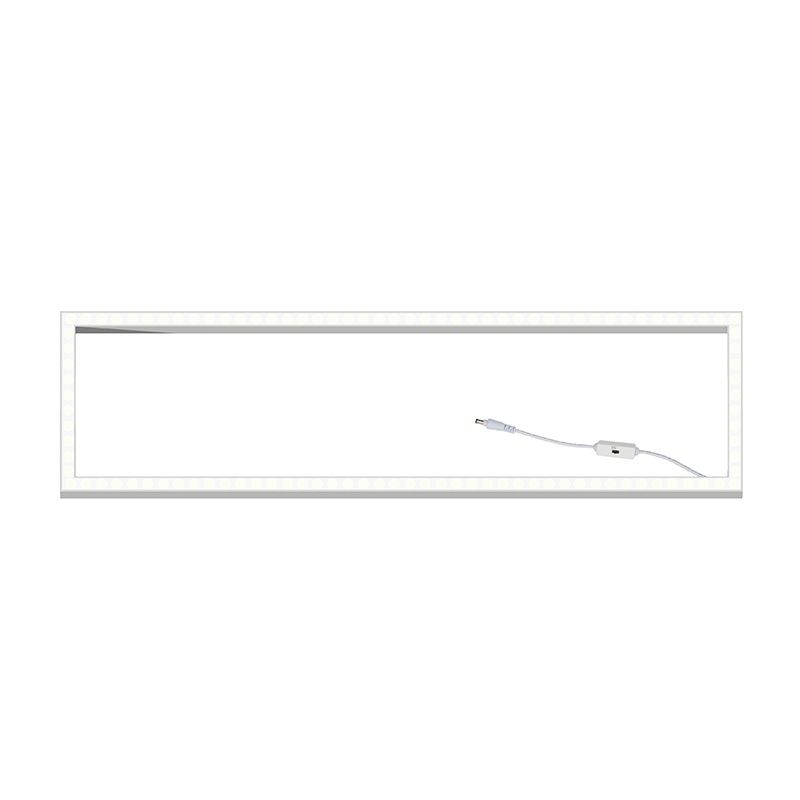 Luminária LED para teto suspenso de 30x120 cm - interruptor branco - 32W - 3173 lm - UGR <23 Luminária LED para teto suspenso de 30x120 cm - interruptor branco - 32W - 3173 lm - UGR <23