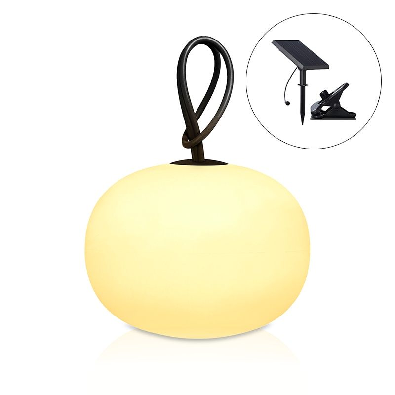 Candeeiro para exterior de plástico branco, Pien, 1W, LED 2700K, IP54