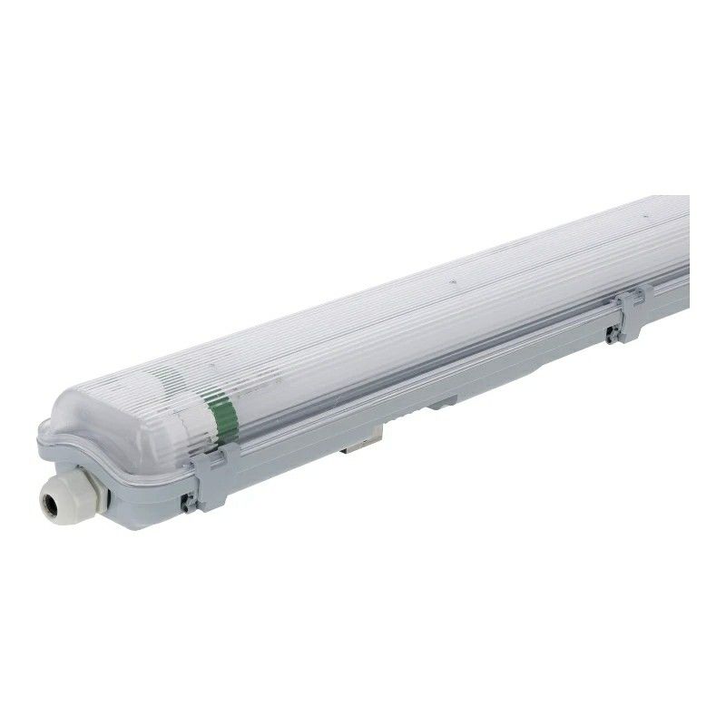 Luminária fluorescente LED à prova d'água de 120 cm - Tenso - para 2 tubos fluorescentes - IP65