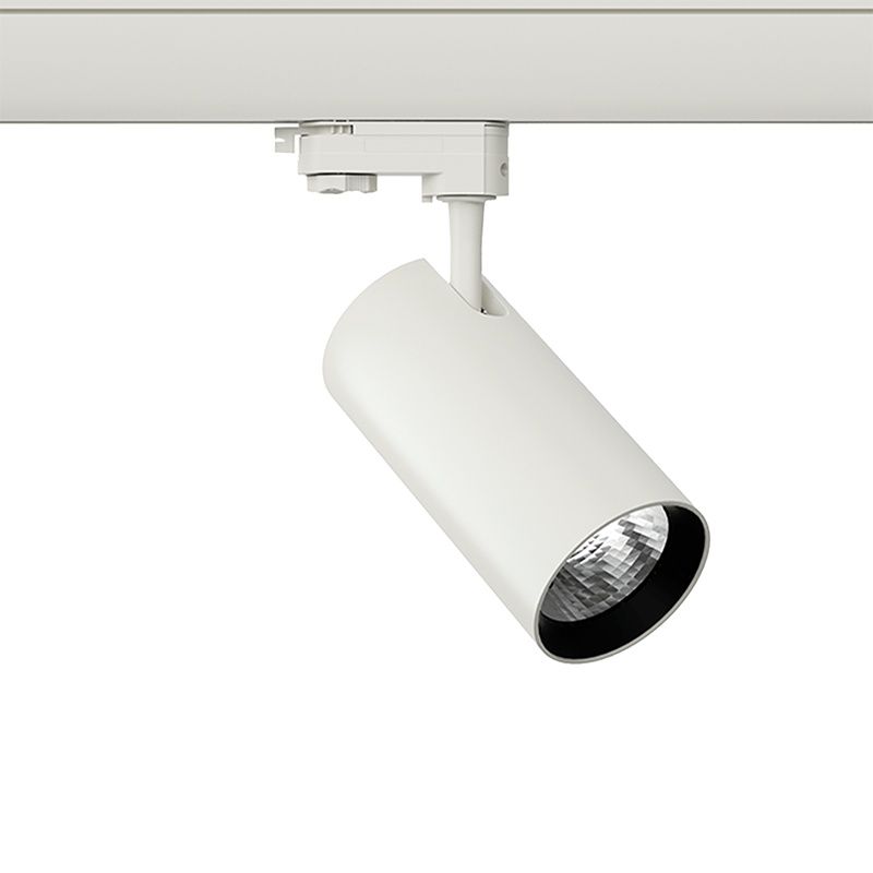 Refletor de trilho trifásico branco Esmiralda, 20W, 3000K, Pro