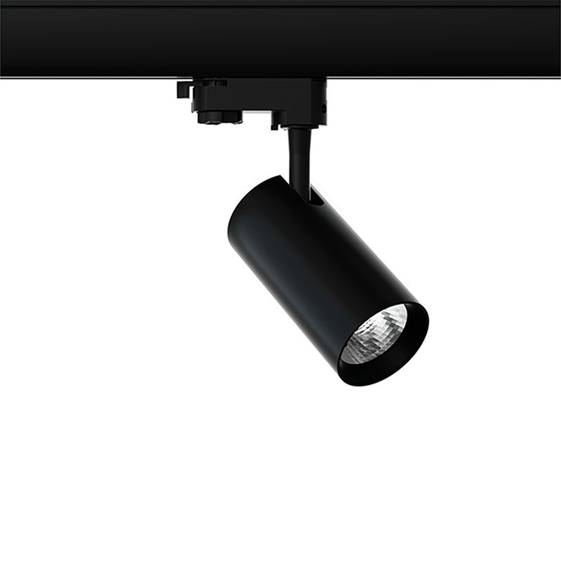 Refletor de trilho trifásico preto Esmiralda, 10W, 4000K, Pro Refletor de trilho trifásico preto Esmiralda, 10W, 4000K, Pro