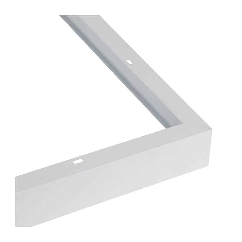 Moldura de encaixe branca para montagem em superfície, 30x120 Moldura de encaixe branca para montagem em superfície, 30x120