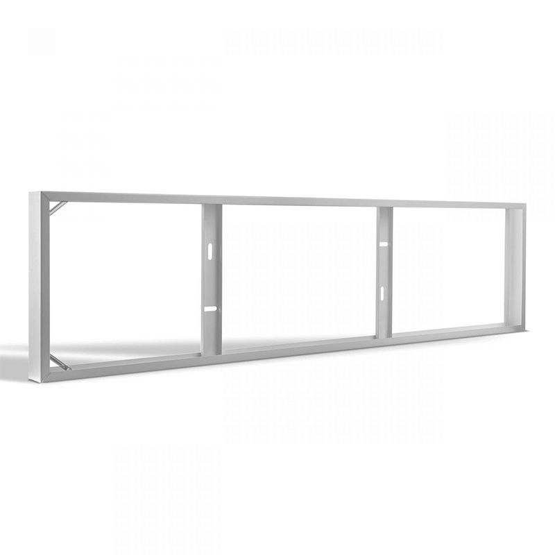 Moldura de montagem em superfície para painéis de LED de 30x120 cm Moldura de montagem em superfície para painéis de LED de 30x120 cm
