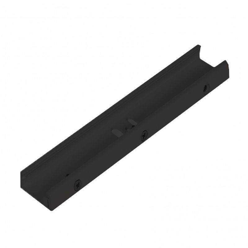 Sistema de suspensão para iluminação de trilho trifásica, 18 cm, preto, Pro
