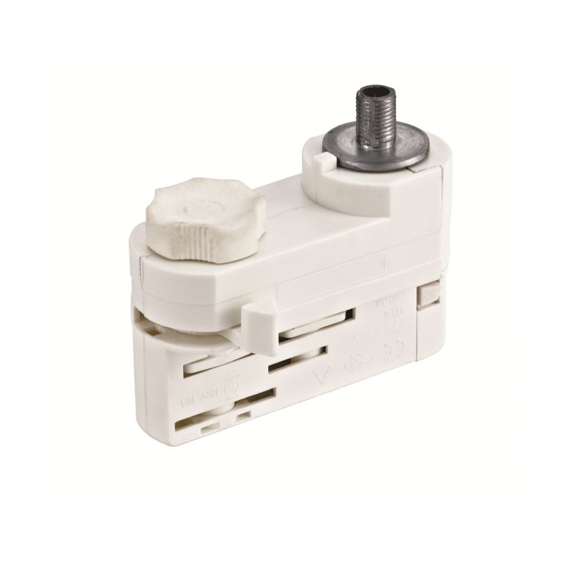 Adaptador pendente para iluminação de trilho trifásica, branco, Pro Adaptador pendente para iluminação de trilho trifásica, branco, Pro