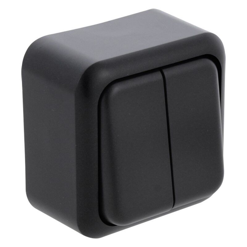 Série de switches de montagem em superfície Q-Link, pretos