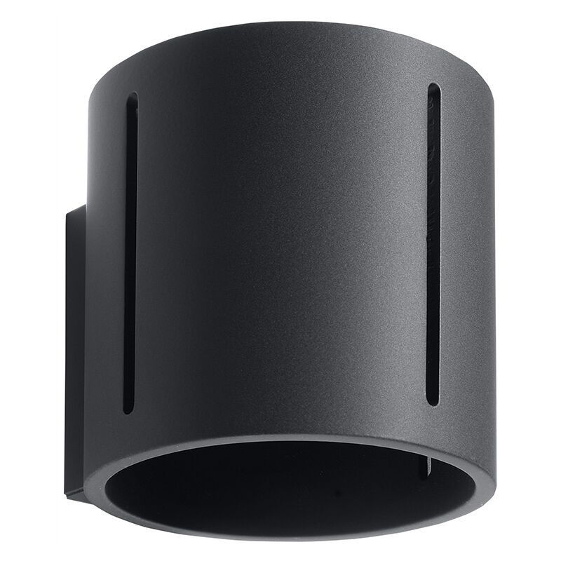 Candeeiro up down de alumínio preto, Jamey