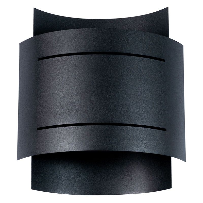 Candeeiro up down de alumínio preto, Karwan