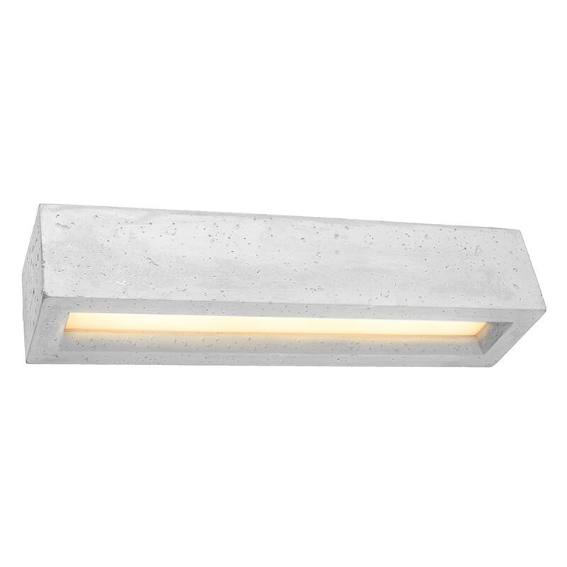 Candeeiro up down de betão cinzento, Emmaly