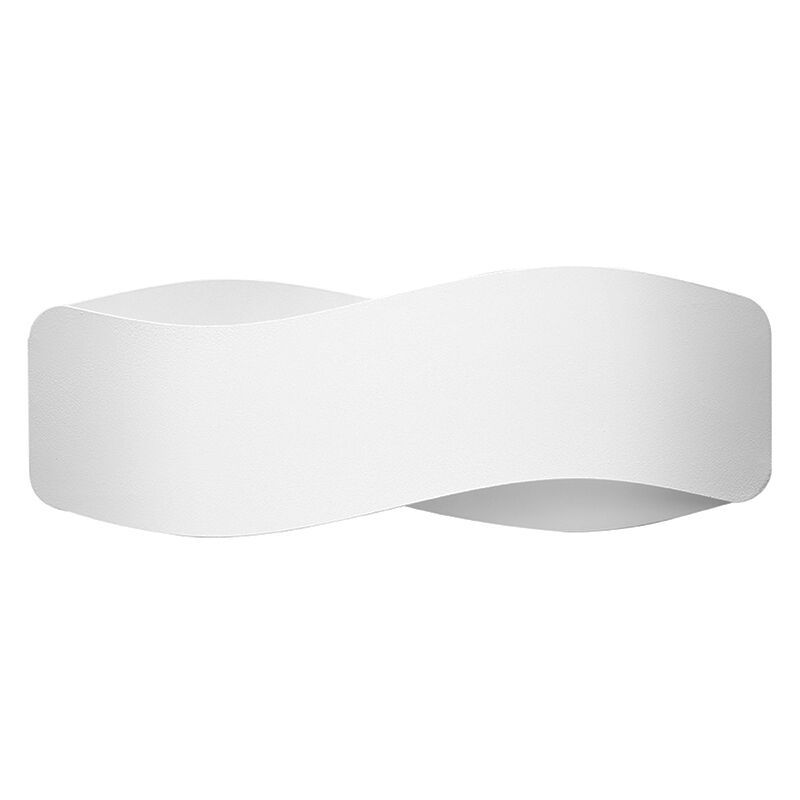 Candeeiro up down de alumínio branco, Keely