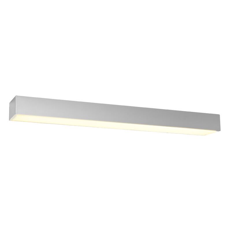 Candeeiro de teto de alumínio cinzento, Mascha, 22W, LED 3000K