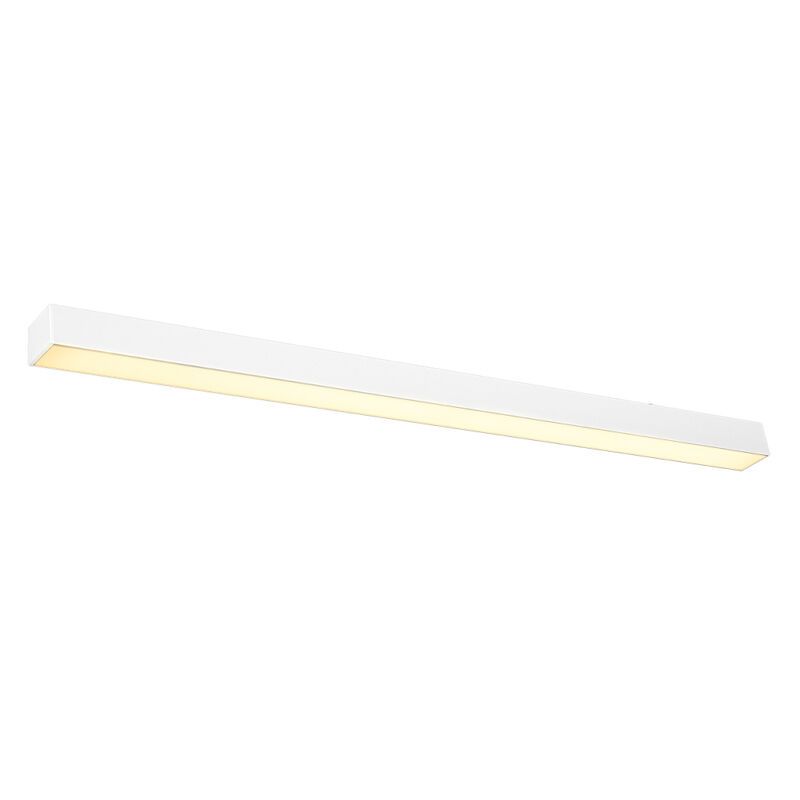 Aplique de parede de alumínio branco, Mascha, 48W, LED 3000K