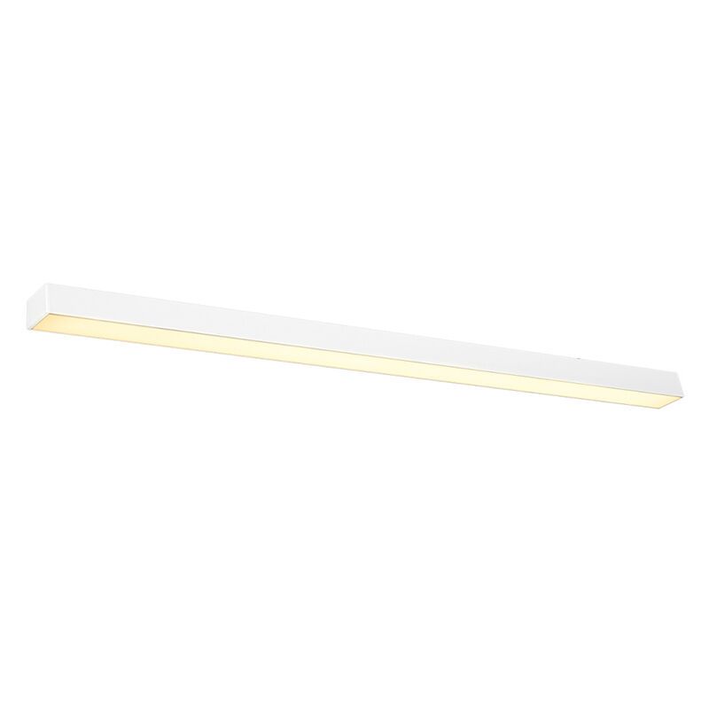 Candeeiro de teto de alumínio branco, Mascha, 48W, LED 3000K