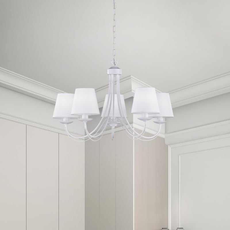 Lustre clássico branco, Aycan