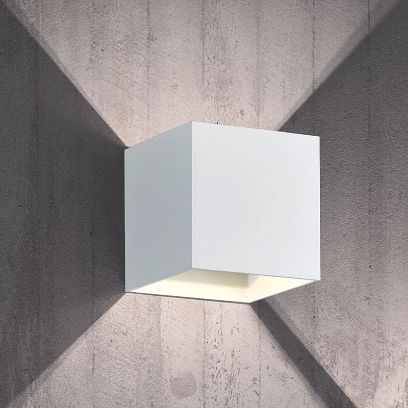 Candeeiro up down moderno branco, Eva, 4,3W, LED 3000K