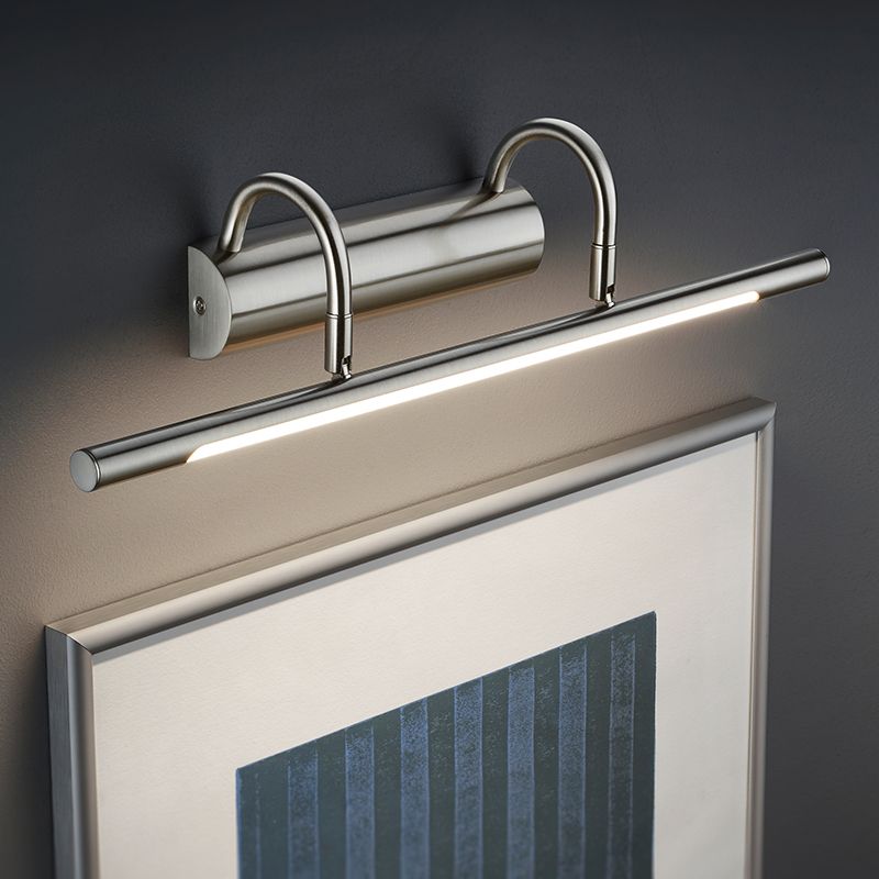 Iluminação para quadros clássica níquel, Marino, 8W, LED 3000K