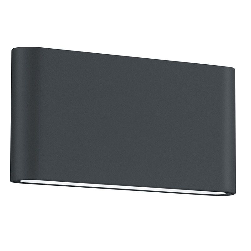 Candeeiro para exterior moderno antracite, Bridlington, 4,5W, LED 3000K, IP54