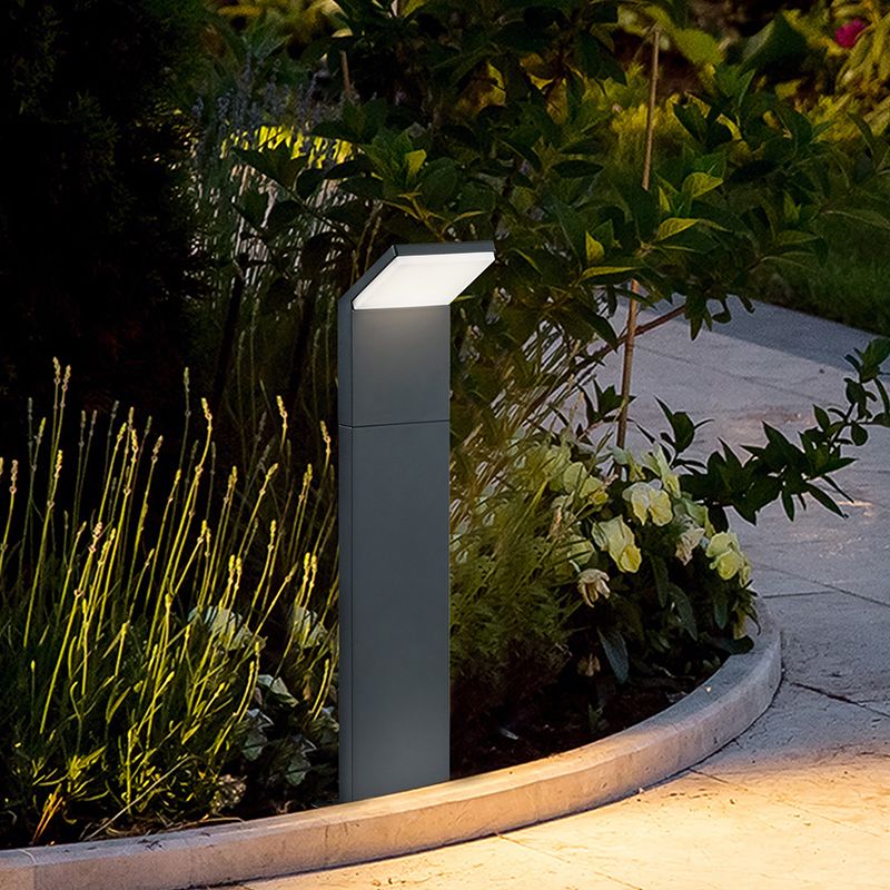 Candeeiro para exterior moderno preto, Solana, 9W, LED 3000K, IP54