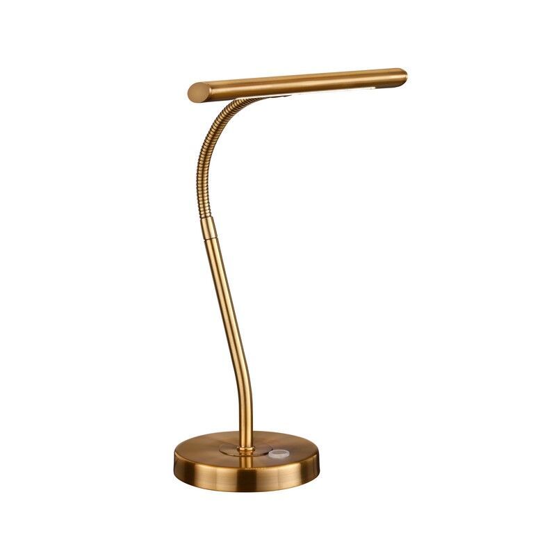 Candeeiro de mesa moderno bronze, Eliza, 4W, LED 3000K, com interruptor