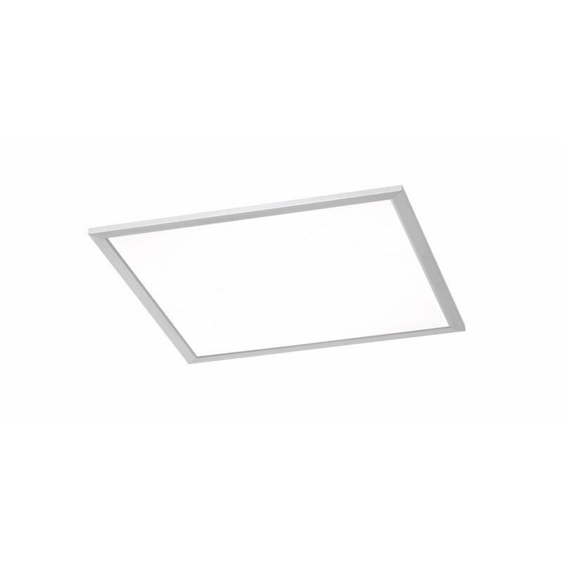 Plafon moderno níquel, Badria, 25W, LED 3000K Plafon moderno níquel, Badria, 25W, LED 3000K